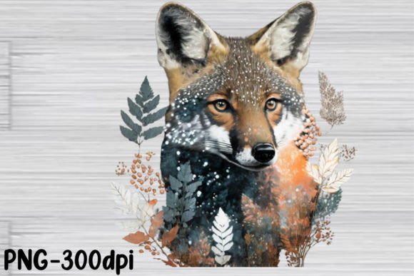 Download Double Exposure Woodland Animal PNG - Premium Resources